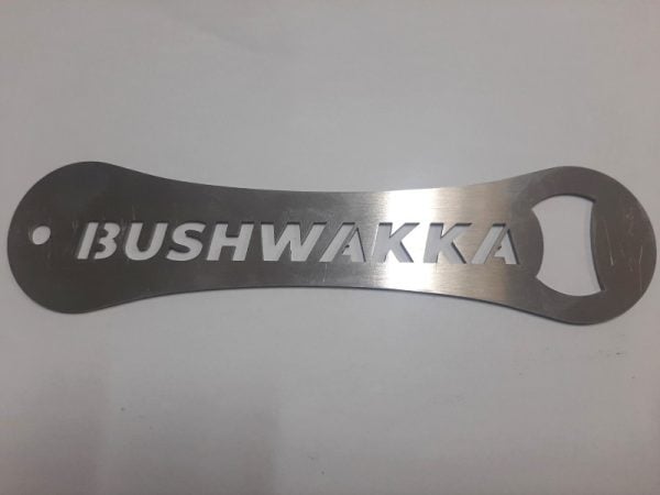 Large Bushwakka Stainless Steel Bottle Opener