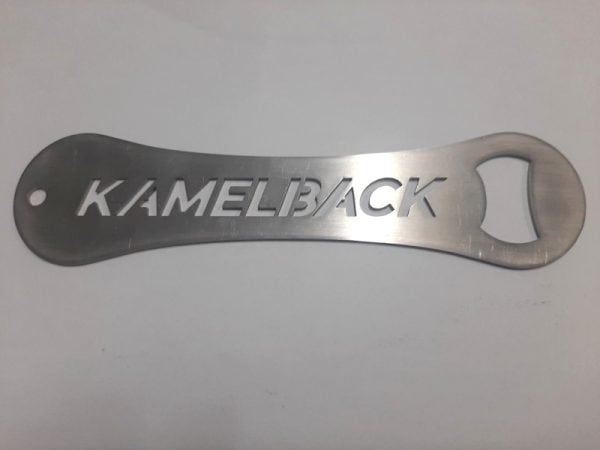 Large Kamelback Stainless Steel Bottle Opener